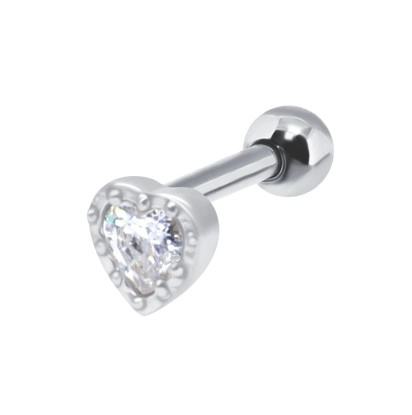 Heart Helix Ear Piercing TIP-3490